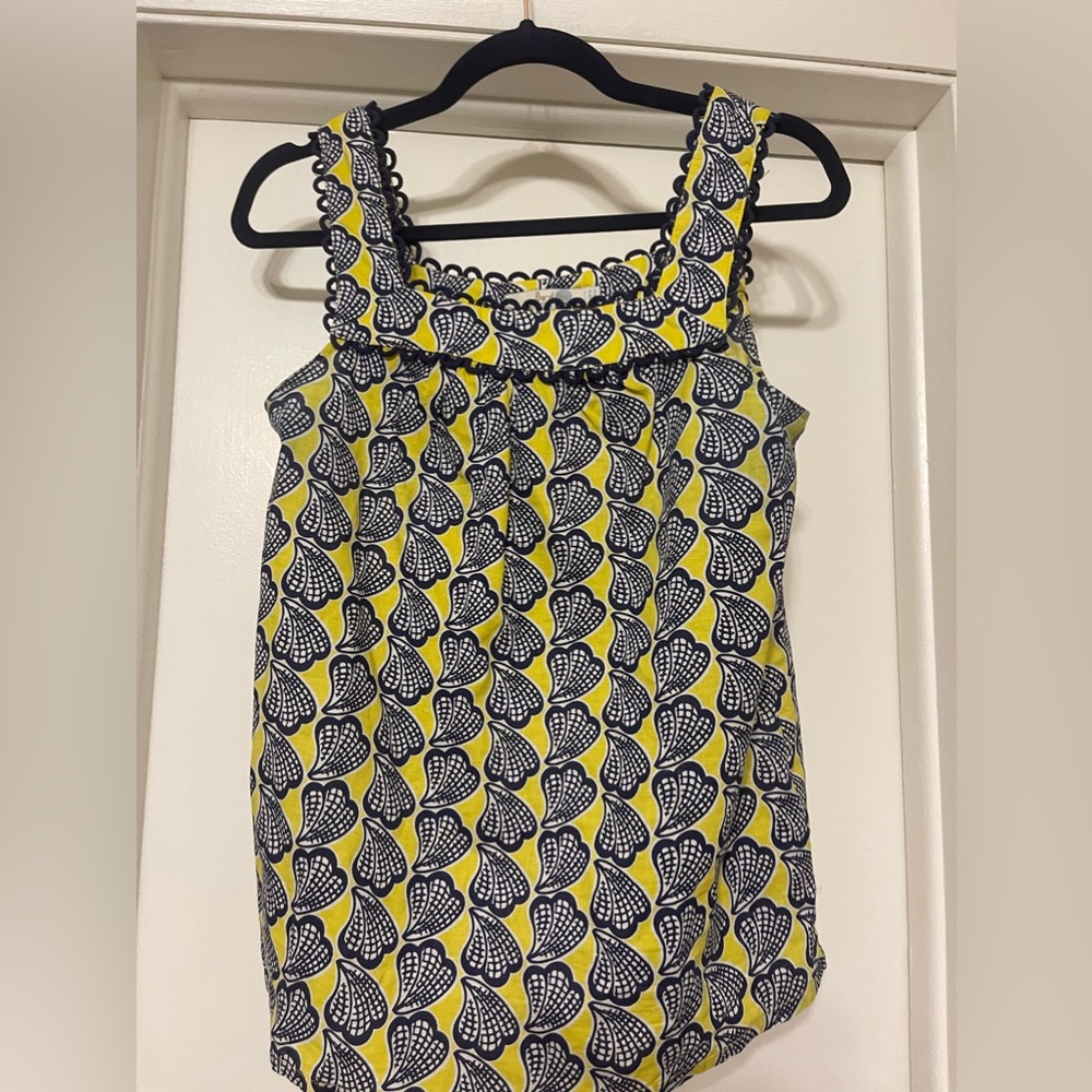 Boden blue and yellow tank